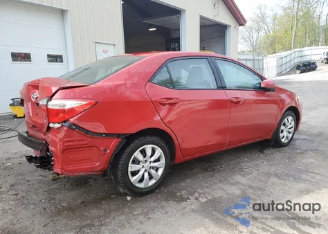 2014 Toyota Corolla L из США, поврежденный, VIN 2T1BURHE8EC144815